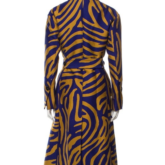 Proenza shoulder abstract zebra print coat nwot - Picture 4 of 13